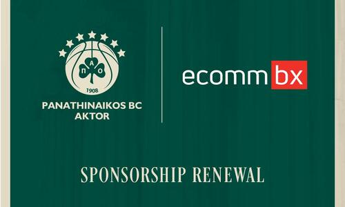 ECOMMBX × Παναθηναϊκός BC AKTOR μαζί για τρίτη συνεχόμενη χρονιά thumb