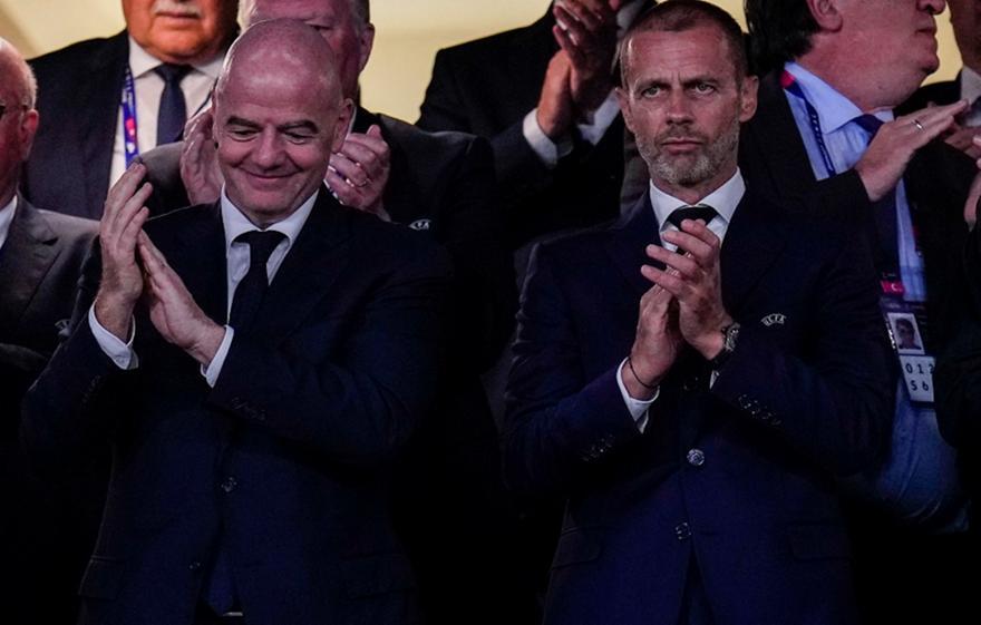 UEFA κατά Ινφαντίνο: «Το ποδόσφαιρο δεν πωλείται – Η εμπιστοσύνη στη FIFA έχει χαθεί» thumb