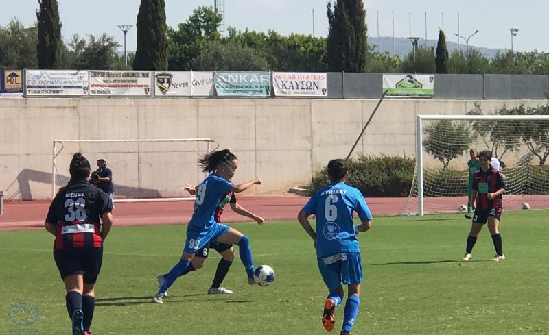 Γεροσκήπου FC Ladies - Apollon Ladies απευθείας από τη Cytavision thumb
