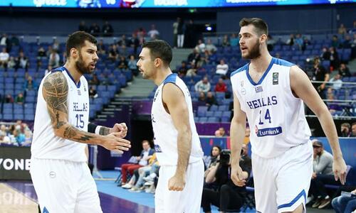 Ο όμιλος της Εθνικής Ελλάδας στο Ευρωμπάσκετ thumb