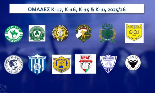 Το πρόγραμμα των Πρωταθλημάτων Επίλεκτης Κατηγορίας Παίδων thumb