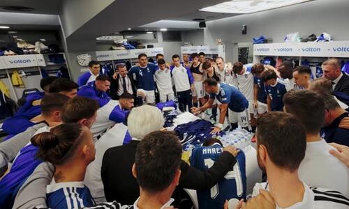Η αρχηγική ομιλία Παυλίδη πριν την Ολλανδία: «Έχουμε μέταλλο, να δείξουμε τι ομάδα είμαστε» thumb