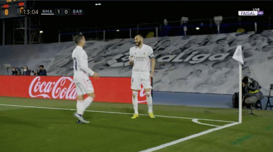 Φοβερό γκολ από τον Μπενζεμά και 1-0 η Ρεάλ (vid) thumb
