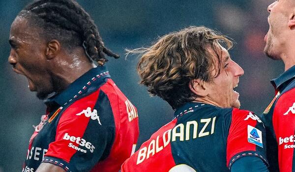 Serie A: «Κάζο» της Γιουβέντους στη Γένοβαthumb