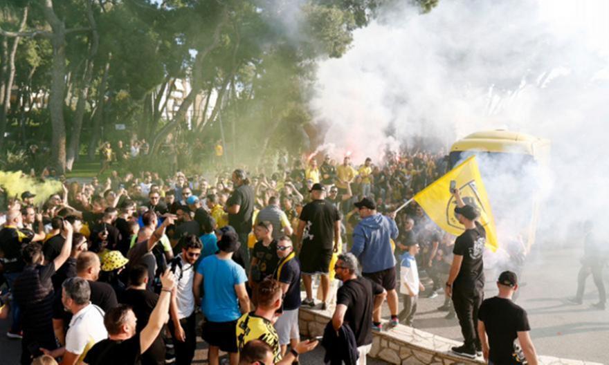 Ελλάδα: Απαγορευτικό της Αστυνομίας στους οπαδούς της ΑΕΚ thumb
