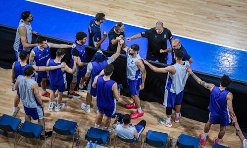 Εθνική Ανδρών: Στην τελική ευθεία ενόψει Ισραήλ thumb