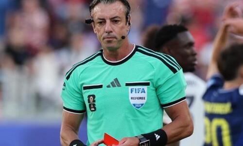Ασπίδα της FIFA στον διαιτητή που επέκρινε ο Τραμπ για την αποβολή του Μπάλογκαν thumb