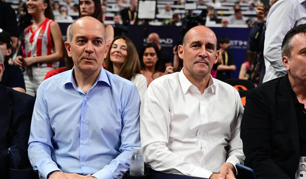 Παρουσία Αγγελόπουλων η προπόνηση του Ολυμπιακού πριν από το Game 3 image