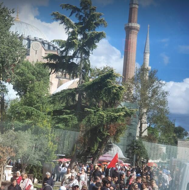 «Στοπ» από την αστυνομία στους φίλους της ΑΕΚ στην Αγιά Σοφιά thumb