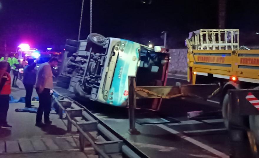 Ανατράπηκε το πούλμαν της Αλάνια Κεστέλσπορ, σε σοβαρή κατάσταση δυο παίκτες thumb