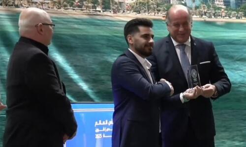 Βράβευση και διάκριση για Ανδρέα Χαραλάμπους thumb