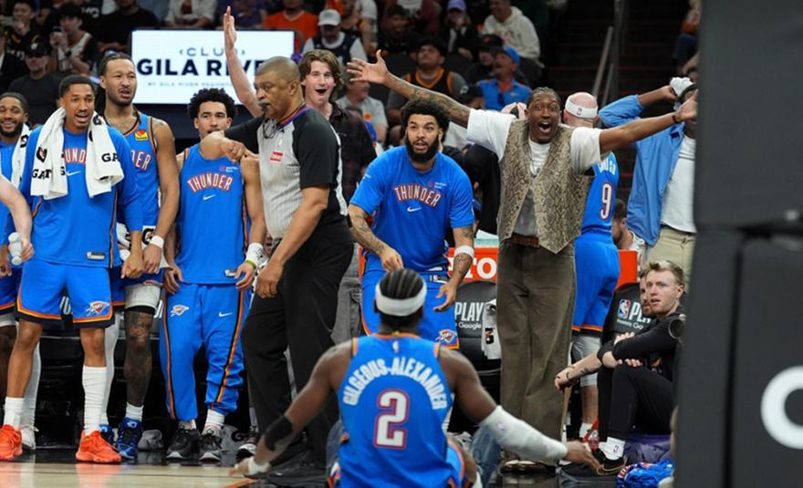 NBA: «Σκούπισαν» τους Σανς οι Θάντερ thumb