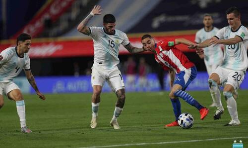 Αργεντινή - Παραγουάη 1-1: Πρώτη γκέλα για τον Μέσι και την παρέα του (vids) thumb