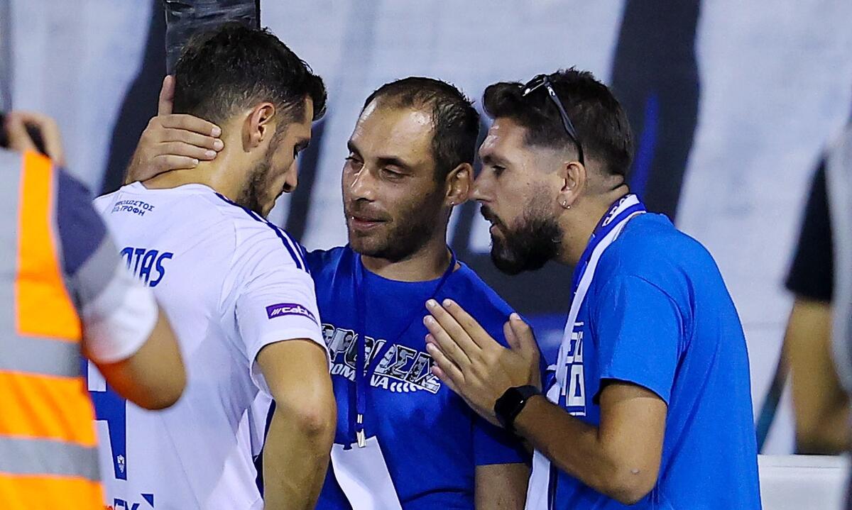 Το σκηνικό με τη λήξη του αγώνα στο ΠΑΠ thumb