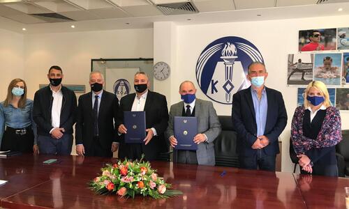  Ανανεώθηκε η συνεργασία ΚΟΑ - Αρχής Αντιμετώπισης Εξαρτήσεων Κύπρου thumb