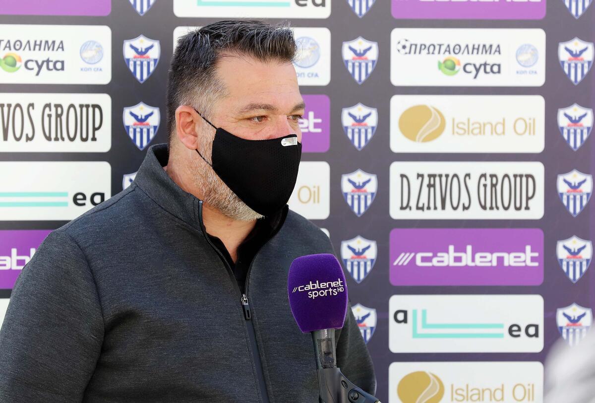 Συνέντευξη Τύπου της διοίκησης Πετρίδη, πριν από τη Γ.Σ. thumb