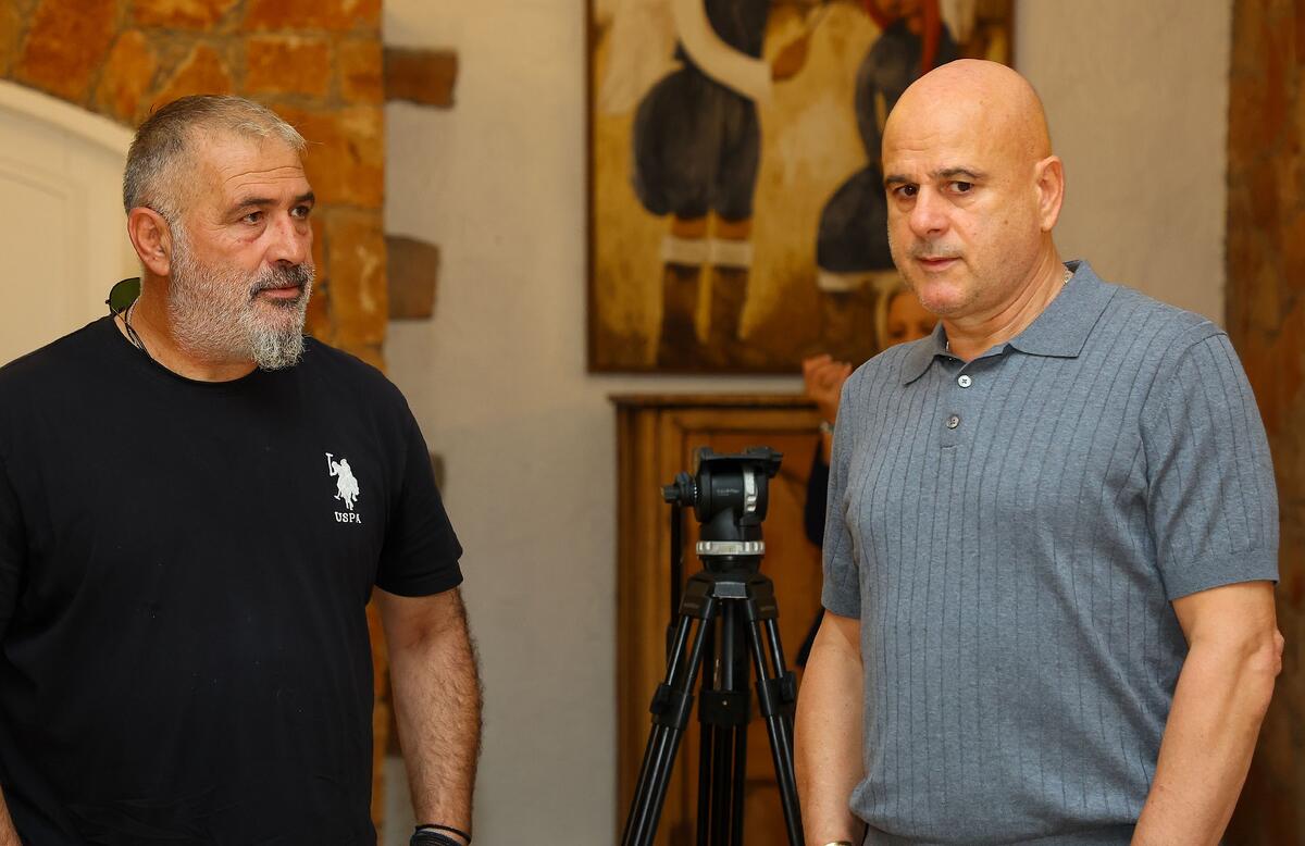 Προπόνηση με Μπέργκστρομ και Μπεζούς thumb
