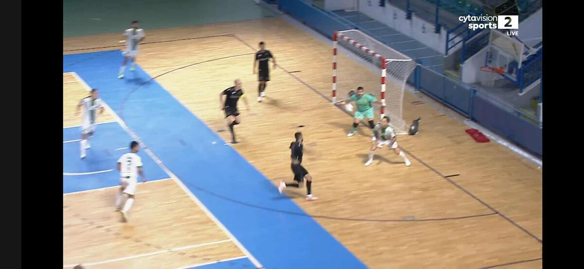 Πεντάρα της Ομόνοιας επί της ΑΕΛ στο Futsal thumb