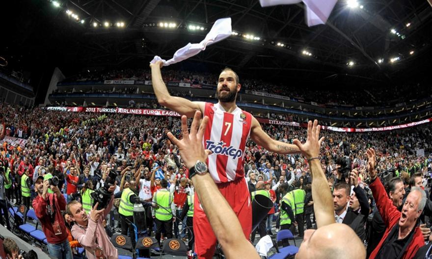 Η EuroLeague ξύπνησε μνήμες από τον τίτλο του Ολυμπιακού το 2013 thumb