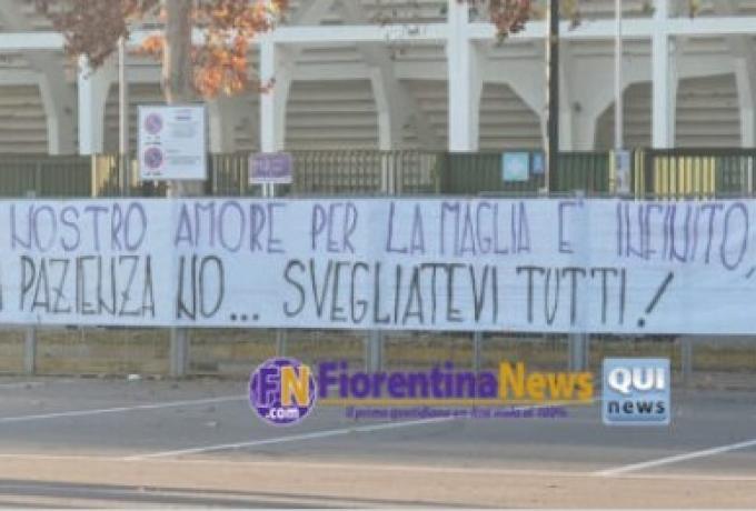 Ultras Φιορεντίνα: «Αιώνια η αγάπη μας, η υπομονή μας τελειώνει» (pic) thumb