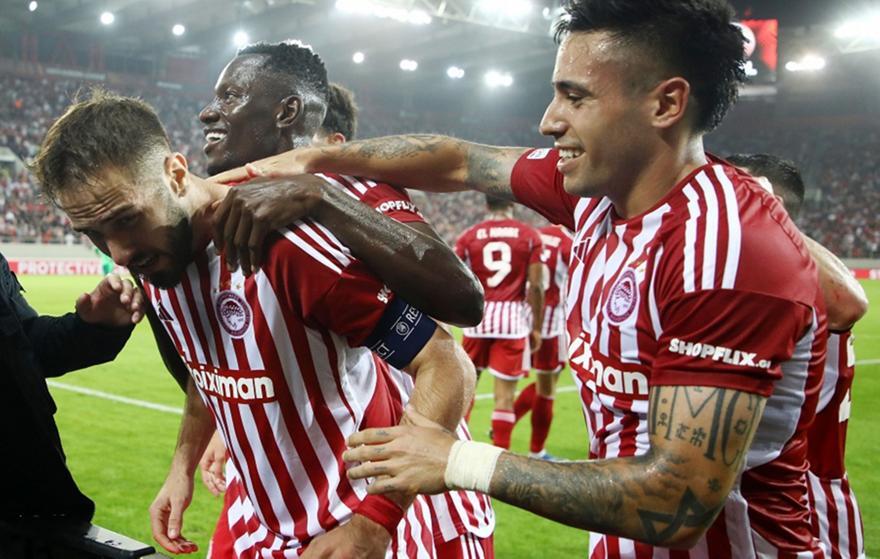 Europa League: Μέγας Ολυμπιακός «γονάτισε» τη Γουέστ Χαμ thumb