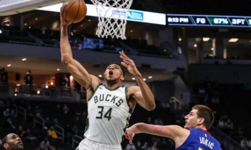 Ο Γιάννης έμοιαζε μόνος, ο Γιόκιτς ήταν MVP και οι Νάγκετς εύκολα τους Μπακς (vid) thumb