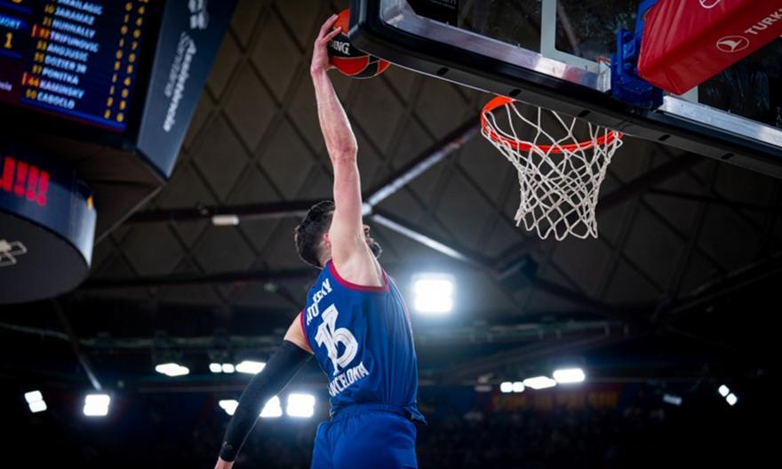 Euroleague: Δεν... κουνιέται από τη 2η θέση η Μπαρτσελόνα thumb