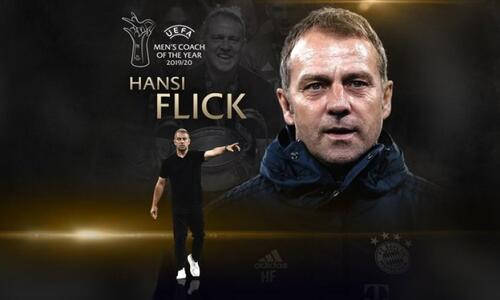Champions League: Κορυφαίος προπονητής ο Χάνζι Φλικ  thumb