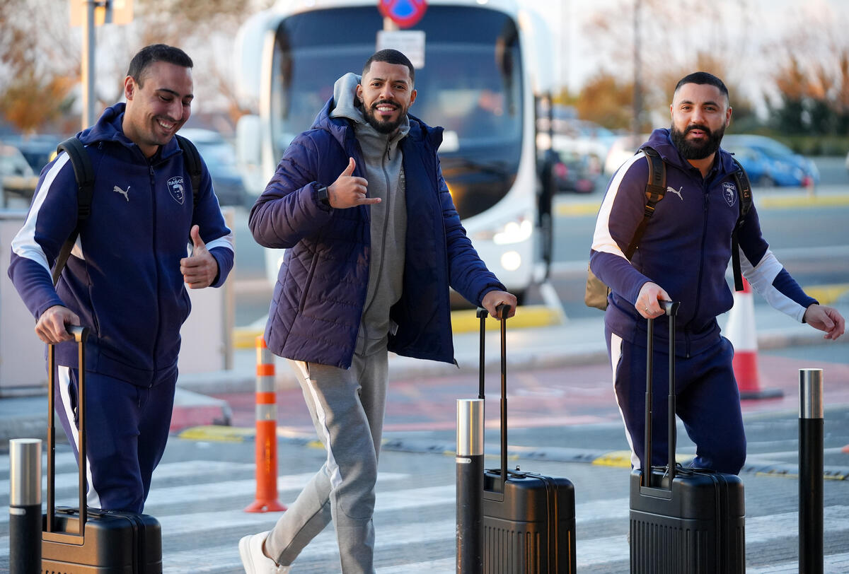 Πάφος FC: Το φωτορεπορτάζ της αναχώρησης! thumb