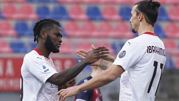 Μπολόνια - Μίλαν 1-2: Δεν αφήνουν την κορυφή οι ροσονέρι thumb