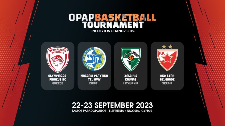 Οι TOP της Euroleague έρχονται Κύπρο για το Τουρνουά ΟΠΑΠ 