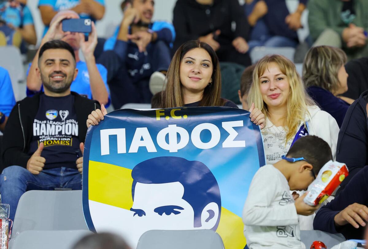 Οι Παφίτες στο «AlphaMega Stadium» (ΦΩΤΟΣ) thumb
