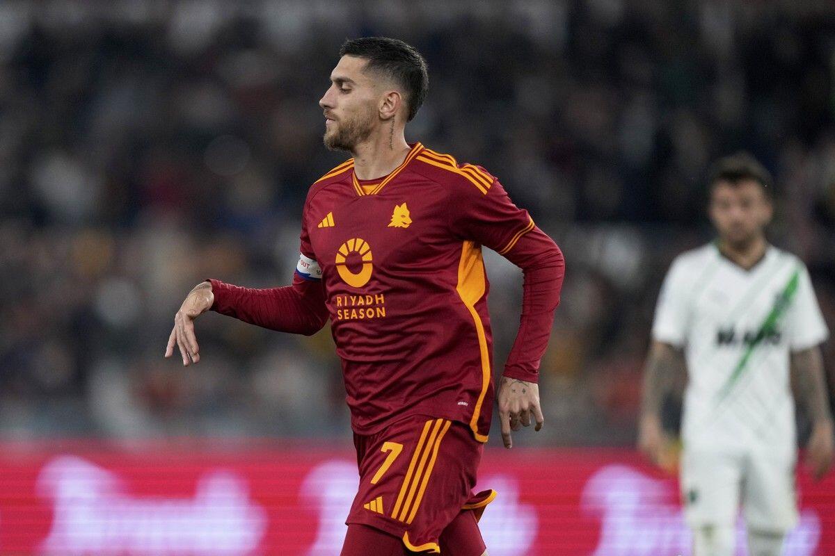 Ρόμα - Σασουόλο 1-0: Η μαγεία του Πελεγκρίνι την κράτησε κοντά στην Μπολόνια thumb