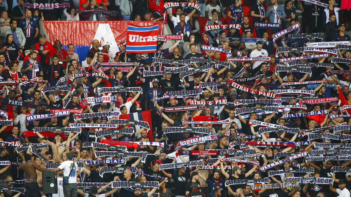 Champions League: Υπό κράτηση 59 οπαδοί της Παρί Σεν Ζερμέν thumb