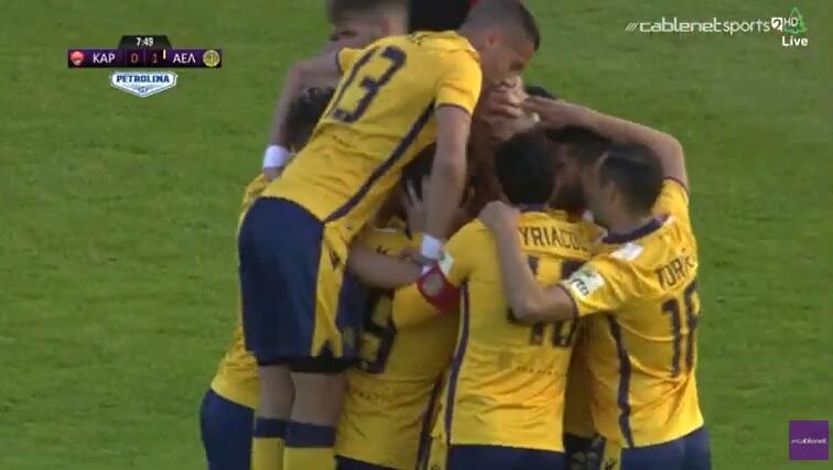 Το 0-1 της ΑΕΛ με Ριέρα (video) thumb