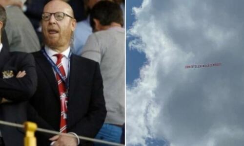 «Glazers Out» και από αέρος! thumb
