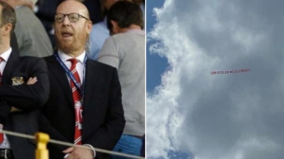 «Glazers Out» και από αέρος! thumb