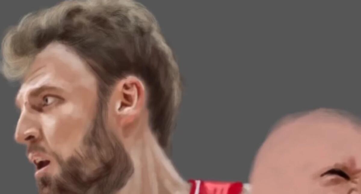 Το τρομερό σκίτσο της EuroLeague για τον Σάσα Βεζένκοφ thumb
