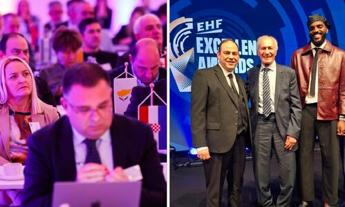 Η Κύπρος δυναμικά παρούσα στο 17ο Κογκρέσο της Ευρωπαϊκής Ομοσπονδίας Χάντμπολ thumb