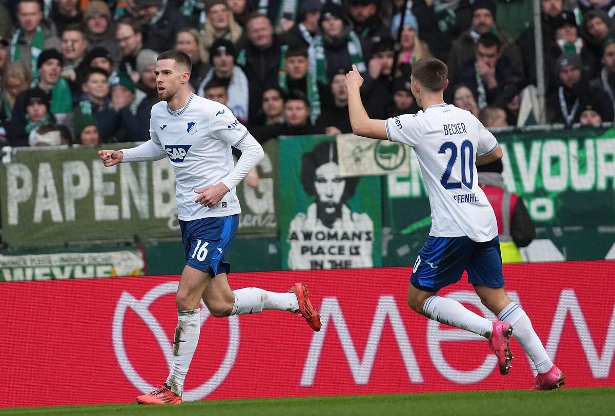 Bundesliga: Απομακρύνθηκε από τη ζώνη του υποβιβασμού η Χοφενχάιμ  thumb