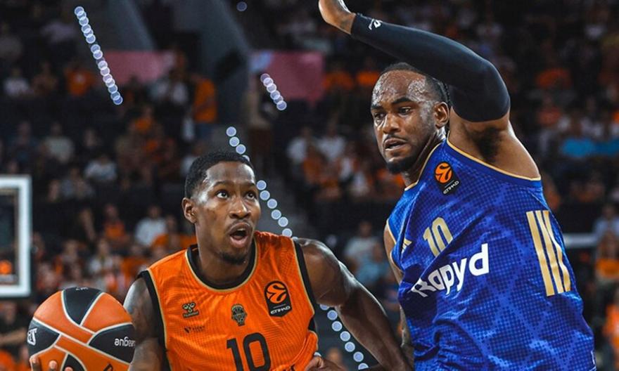 Euroleague: Μεγάλο διπλό της Μακάμπι στη Βαλένθια image