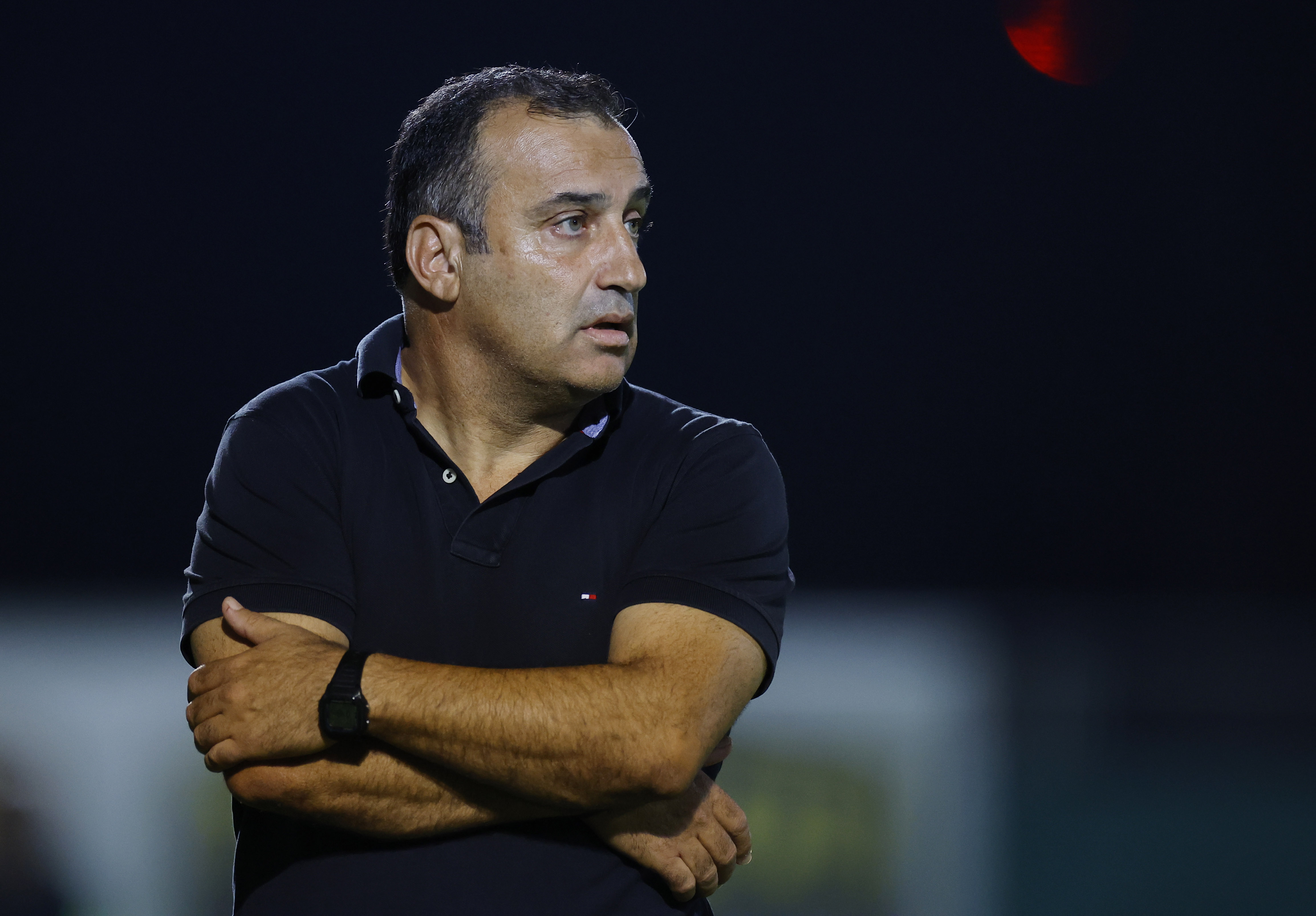 Σακκάς: «Kακή μέρα, πιστεύω στους ποδοσφαιριστές» thumb