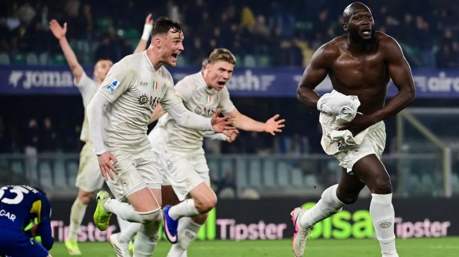 Serie A: Ο Λουκάκου λύτρωσε τη Νάπολι στο φινάλε thumb